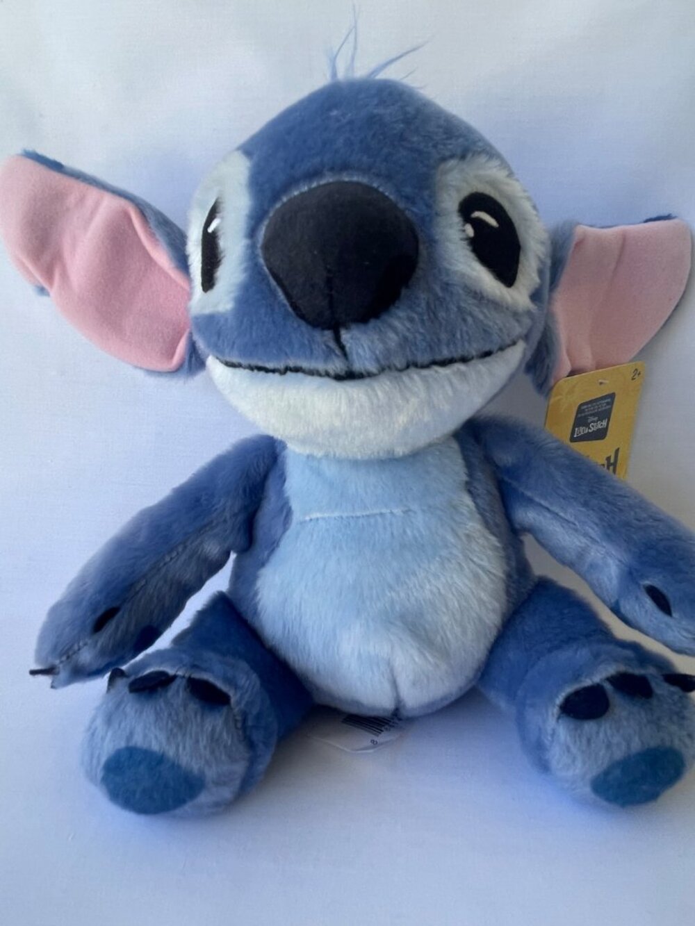 Stitch Plush 8" Disney Lilo & Stitch Live Action Style – Soft Toy